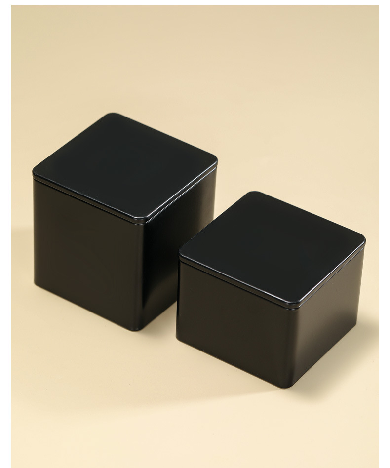 Wedding candy box, iron box, metal can, Zhengshan Xiaozhong tinplate tea can, wedding souvenir, wedding candy iron box with printing pic 21