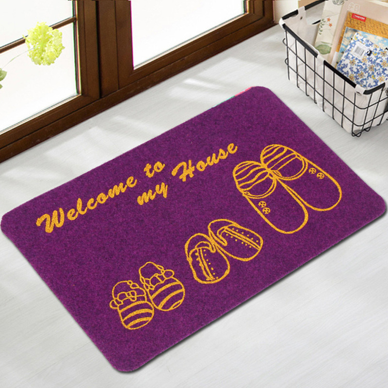Bathroom and kitchen water-absorbing floor MATS in stock, wholesale, home printed floor MATS, entrance bathroom, bedroom floor MATS, hotel floor MATS Application Scenario