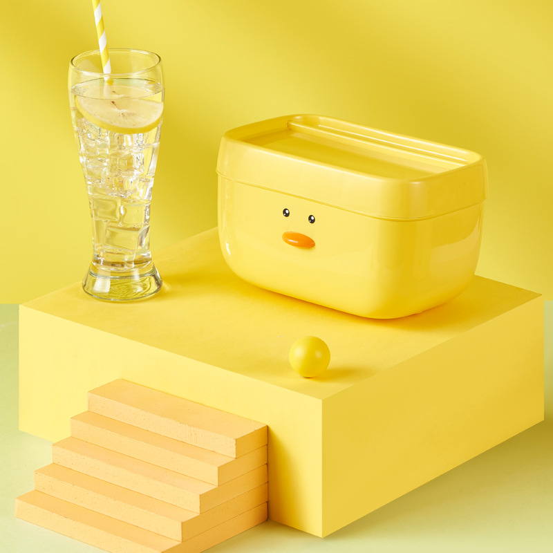 Home creative living room coffee table, bedroom bedside table, tissue box, tissue box, cartoon cute and simple meal tissue box Specification image
