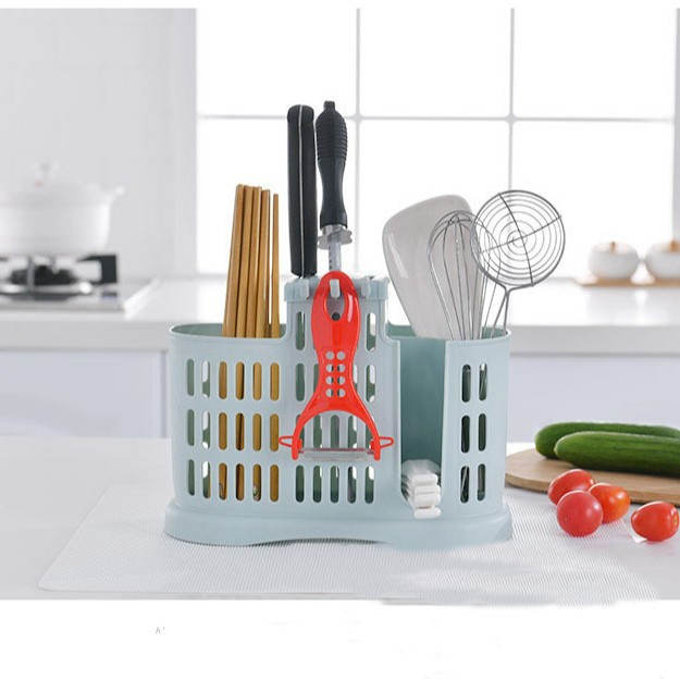 Youdaoplaceholder0 plastic multi-functional kitchen chopsticks, kitchen cutlery cage wholesale in stock, household storage chopstick cage Application Scenario