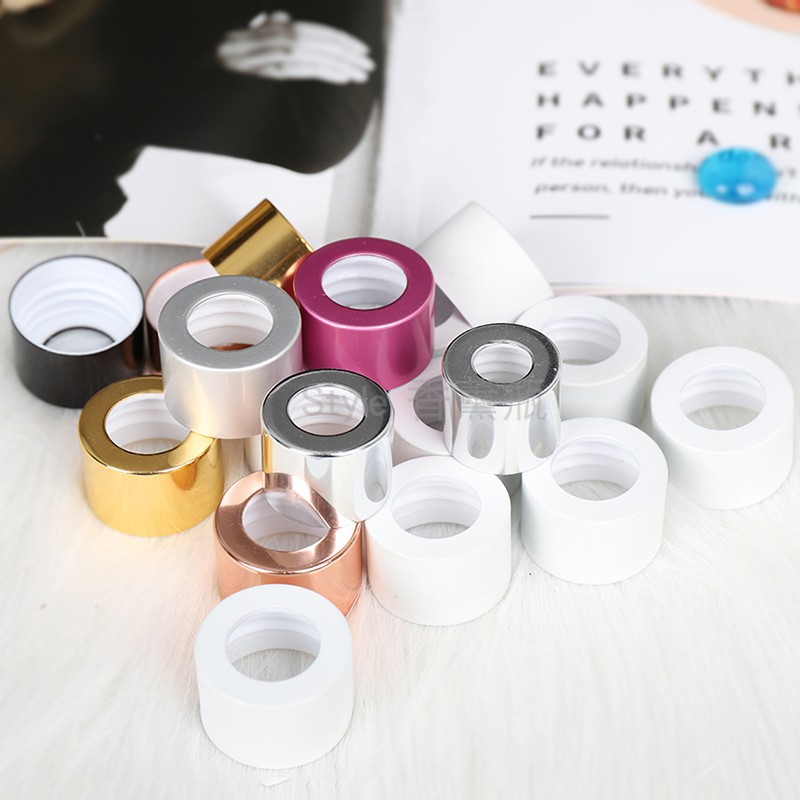 多款香水瓶电化铝盖子  环保型无火香薰瓶盖子彩色盖子香薰瓶配件详情图1