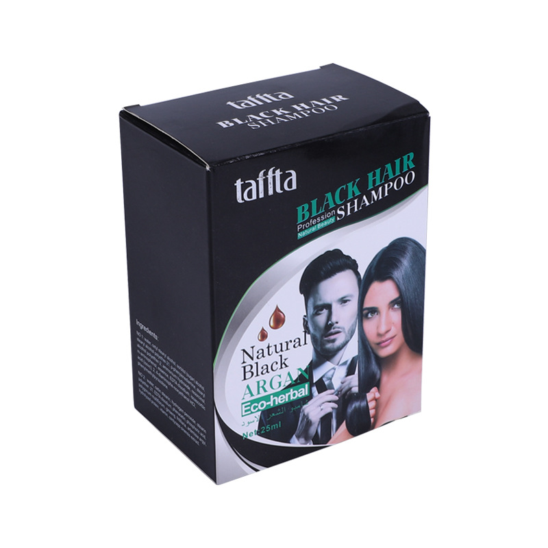 Taffta Black Hair Dew Black Hair Shampoo Foreign Trade Hair Dye Cross-Border Hair Dye Export Hair Dye Shampoo Item Picture
