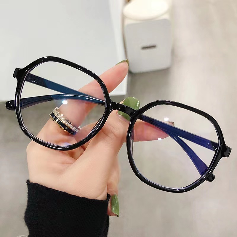 2023 New anti-blue light reading glasses for men, polygonal, fashionable and elegant, mom reading glasses for women, wholesale from the manufacturer details Picture
