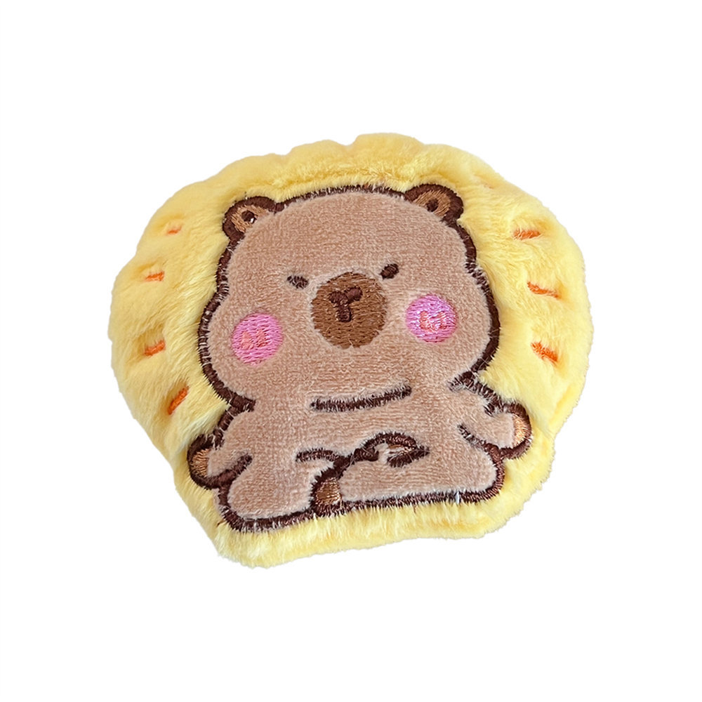 Tengbillion original cute cartoon plush pendant brooch creative doll bag clothes decoration accessories wholesale Item Picture