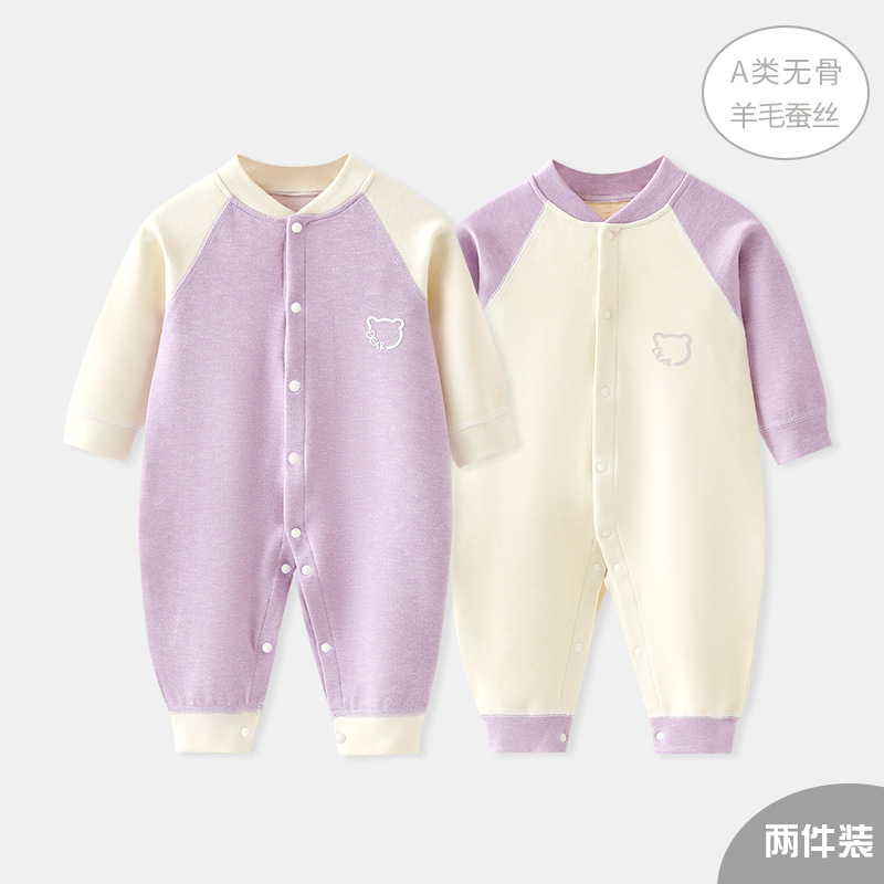 连身衣、爬服实物图