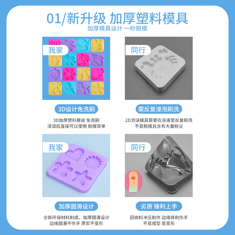 Children's Water Spirit Water Baby Pearlescent solution toy set, diy handmade materials, wholesale festival gifts Specification image