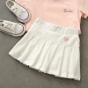 Girls' pleated skirts with safety pants and skirts are versatile. Children's anti-exposure short skirts are a summer trend for both adults and children Application Scenario
