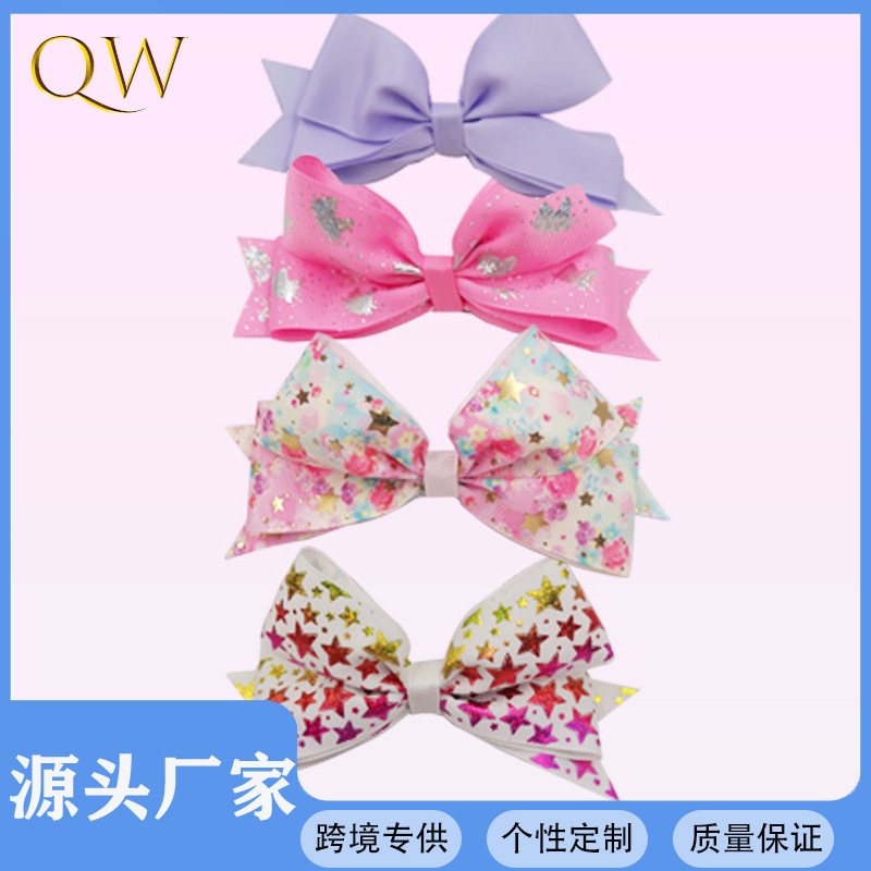 Exclusive Qiwei Accessories, Exclusive Qiwei Accessories Cross-border New extra-large cute bow hair clip, children's updo hair accessory, hair accessory