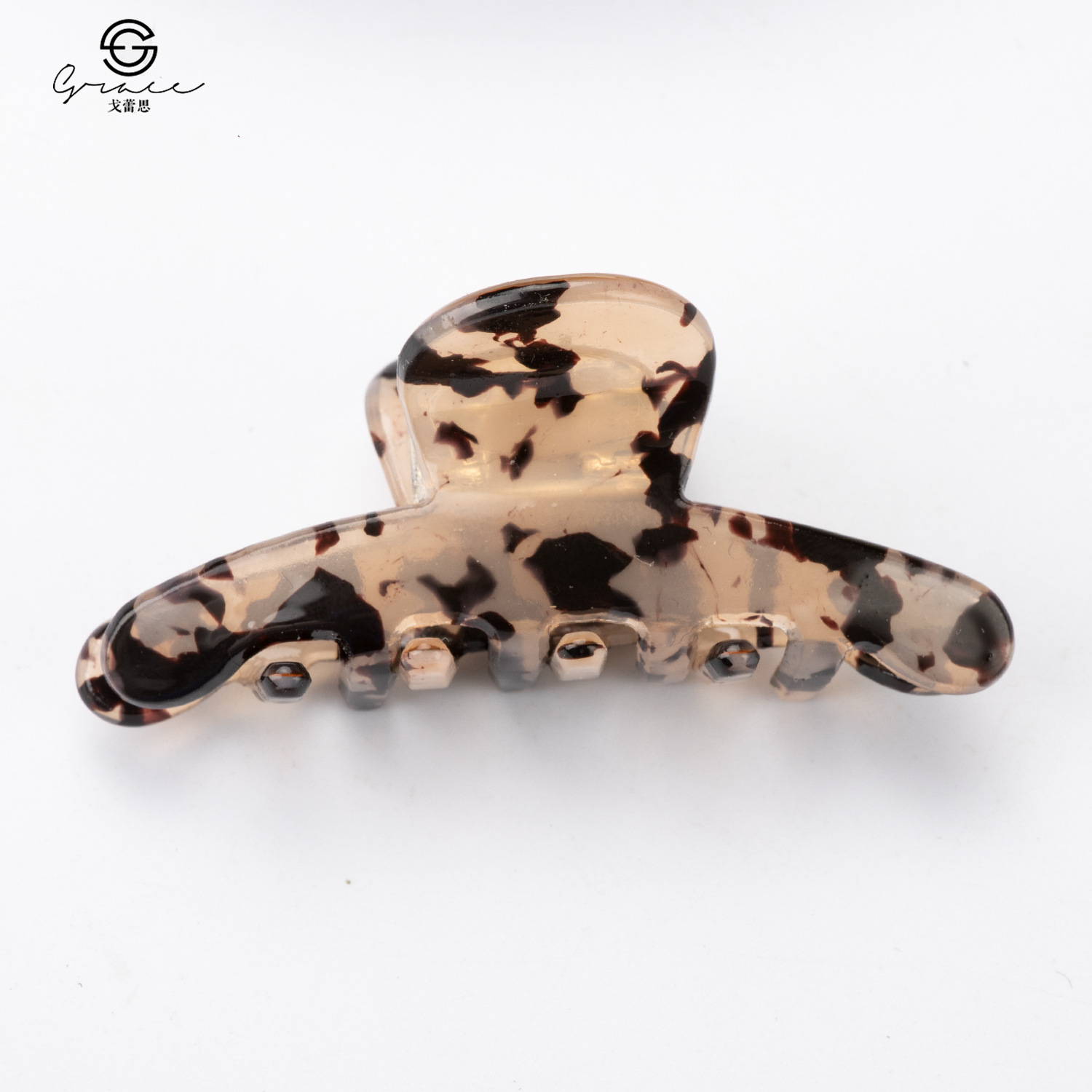 Goreth estilo coreano crossover temperamento simple 5cm pequeño clip clip de pelo tocado clip de pelo en la parte posterior de la cabeza Item Picture