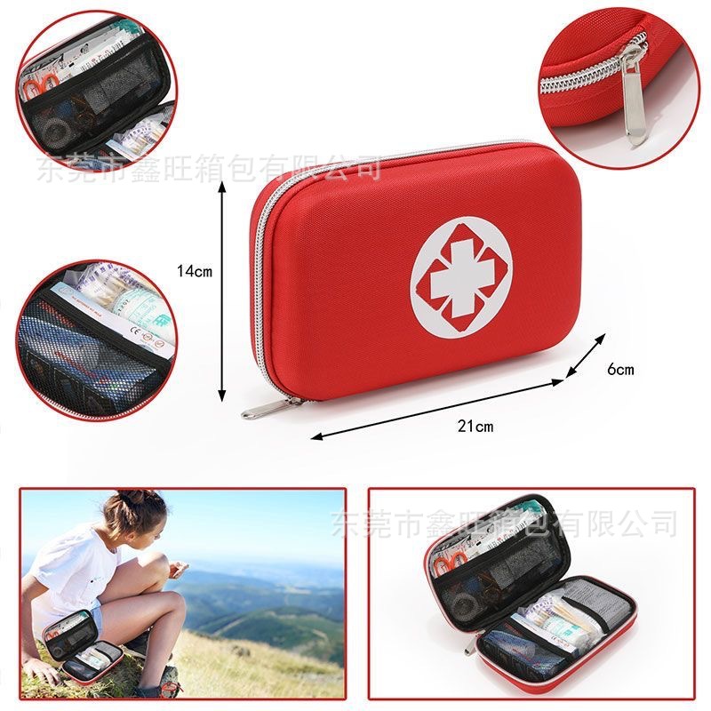 Customized cross-border EVA first aid handbags, portable medical rescue emergency kits for vehicles, and home medical storage bags Application Scenario
