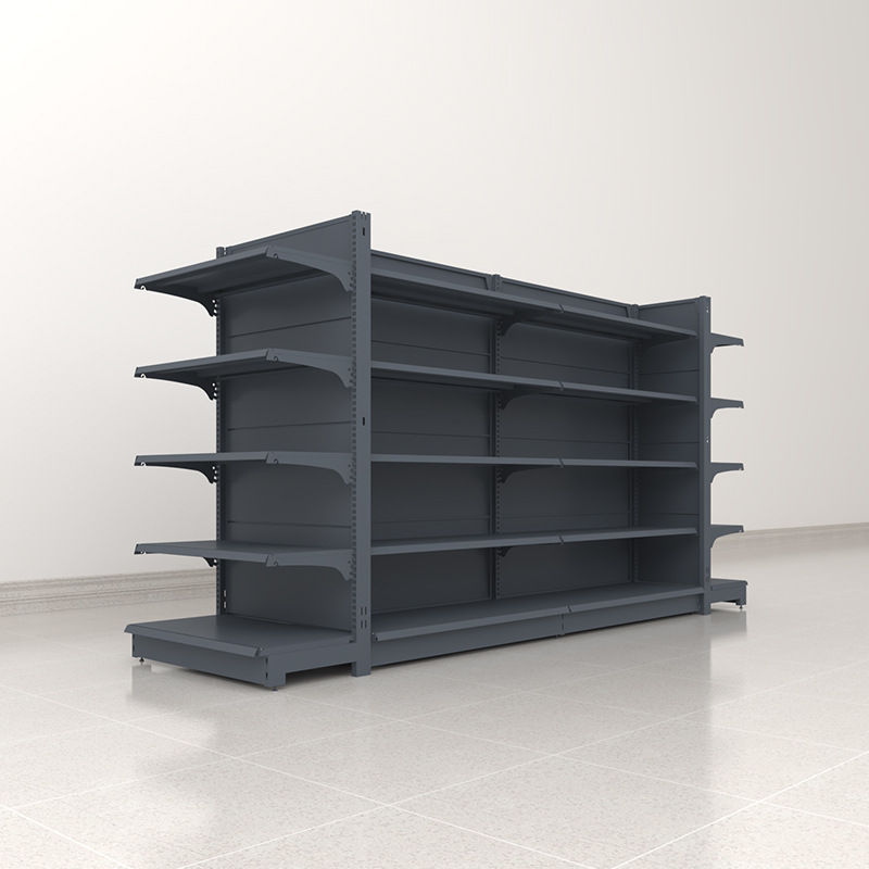 [Processing Custom] Supermarket Shelves Wholesale Large Commercial Super Life Department Store Daily Necessities Supermarket Display Shelf Specification drawing