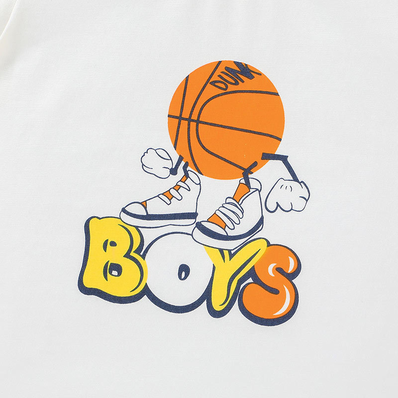 定制中小童时/字母韩版小童细节图