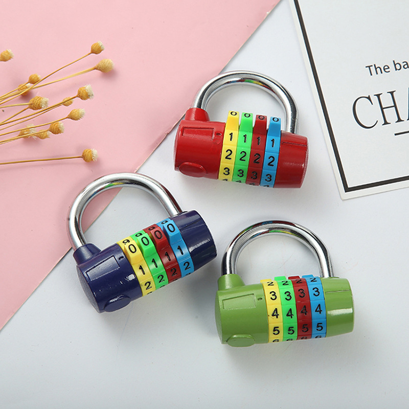 密码锁钥匙盒/密码锁挂锁/塑料锁/密码钥匙盒/不生锈密码锁细节图
