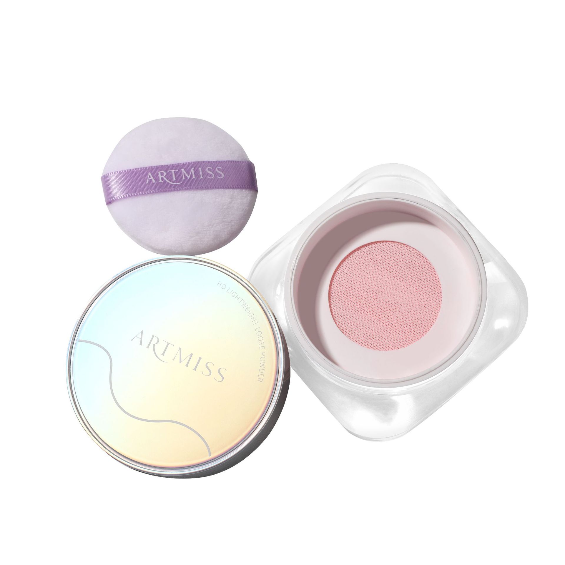 ARTMISS高清待肌定妆蜜粉遮瑕持久散粉定妆粉自然珠光散粉定制详情图5