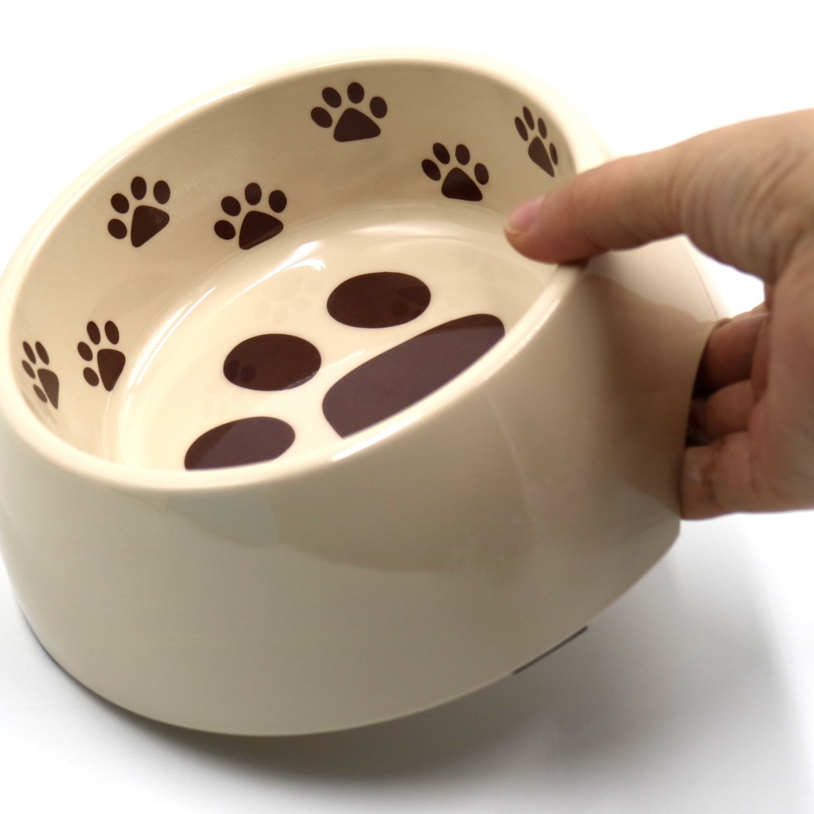 厂家批发狗碗/宠物食具/猫狗喂食碗白底实物图
