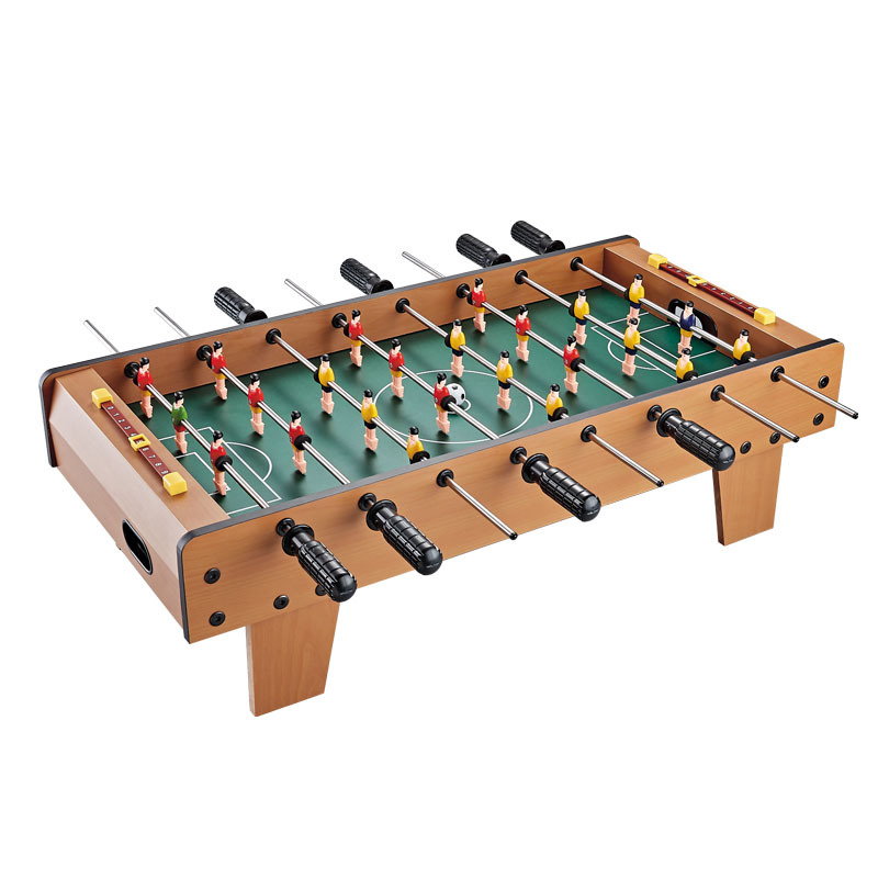 Children's wooden football toys on the table, tabletop board games, two-person battle, parent-child interaction, boys' intellectual thinking training Item Picture