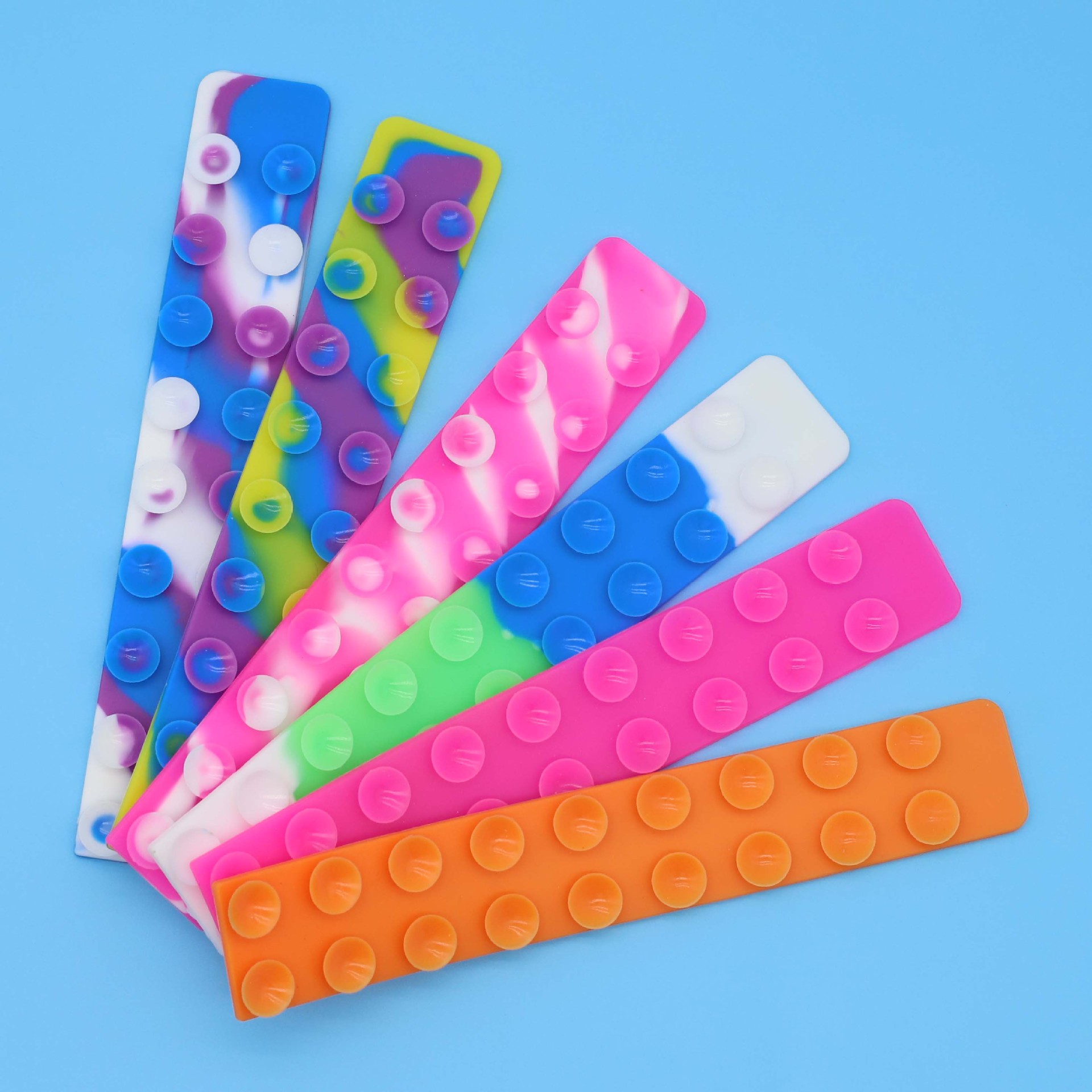 Cross-Border Tiktok Hot Decompression Patch Magic Suction Squidopop Silicone Magic Suction Cup Toy Specification drawing