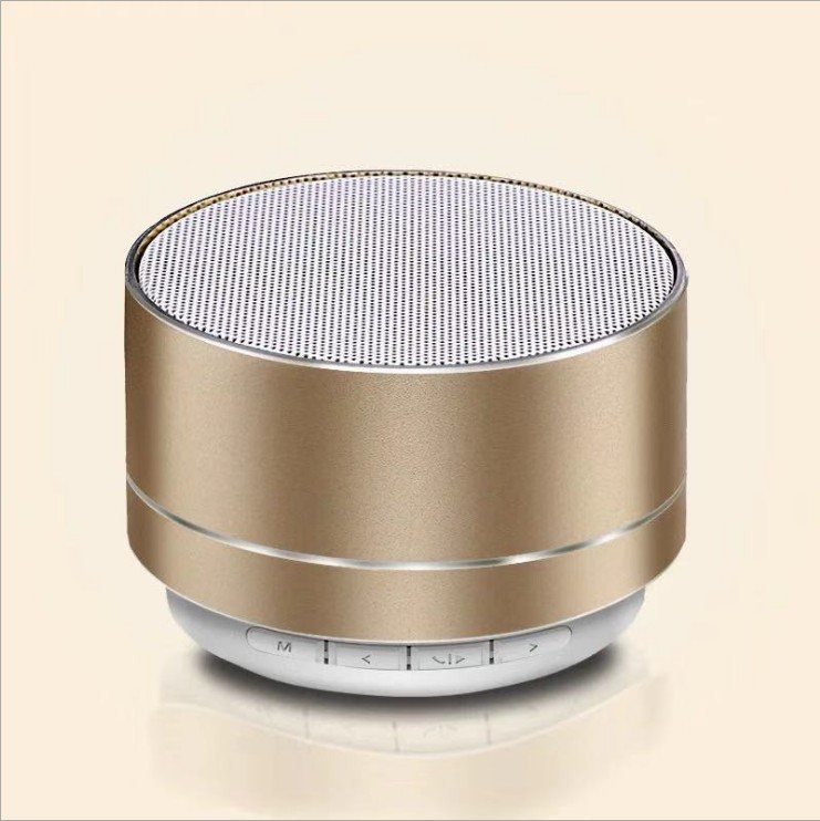 Wireless Bluetooth speaker, mini steel cannon, card insert, USB flash drive, mobile phone speaker