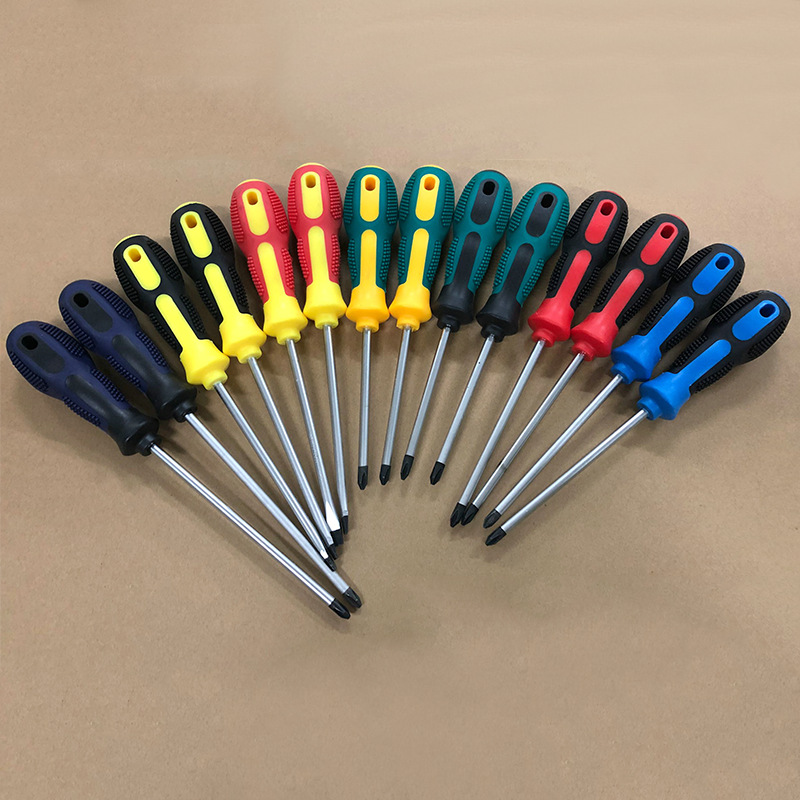 Customized screwdriver sets, cross-head anti-slip handle screwdrivers, and maintenance tools details Picture