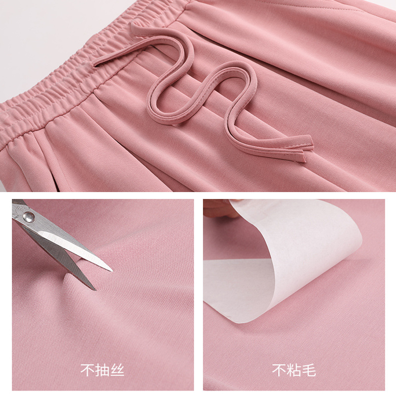 Copper Ammonia Wire Wide Leg Pants Women 2023 Summer Thin Large Size Casual Cool Pants High Waist Straight Tube Ice Silk Sunscreen Pants Application Scenario