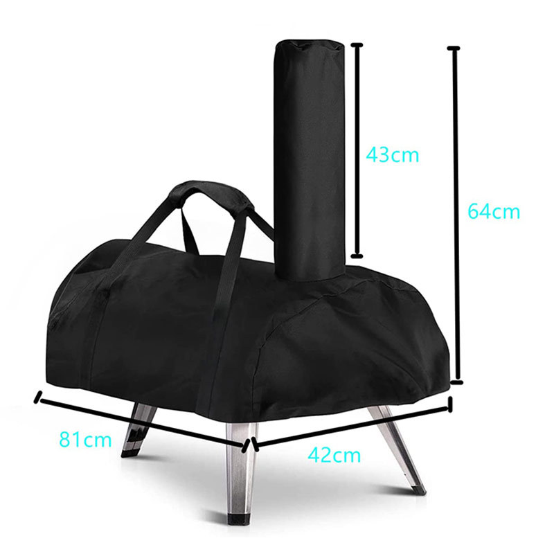 Wholesale of Amazon's best-selling pizza oven cover, 210D portable oven dust cover, pizza oven lid Application Scenario