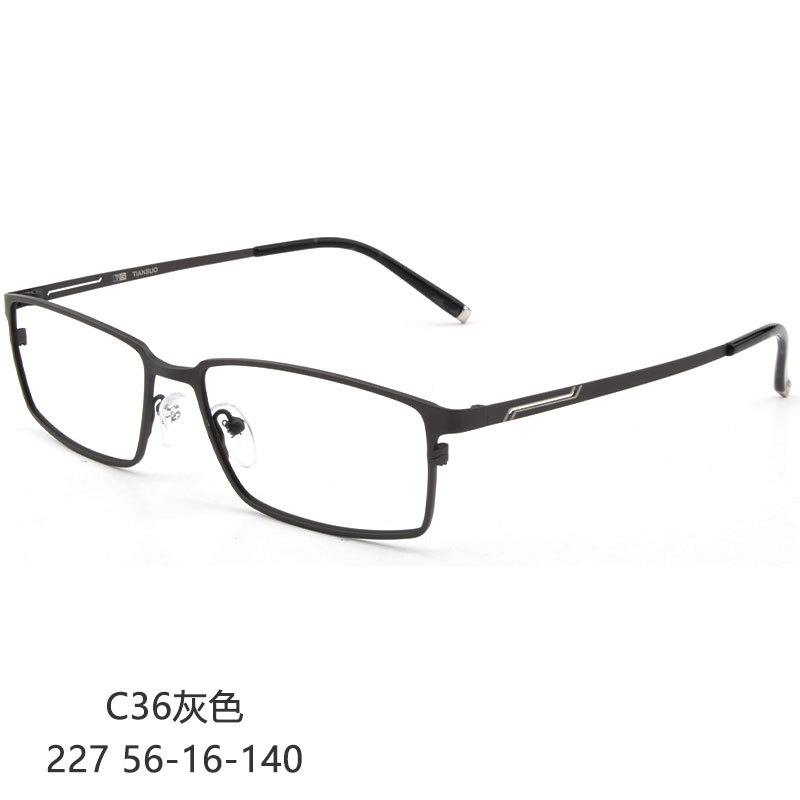 眼镜架全框眼镜 宽边眼镜钛眼镜框女男 可配高度数227详情图3