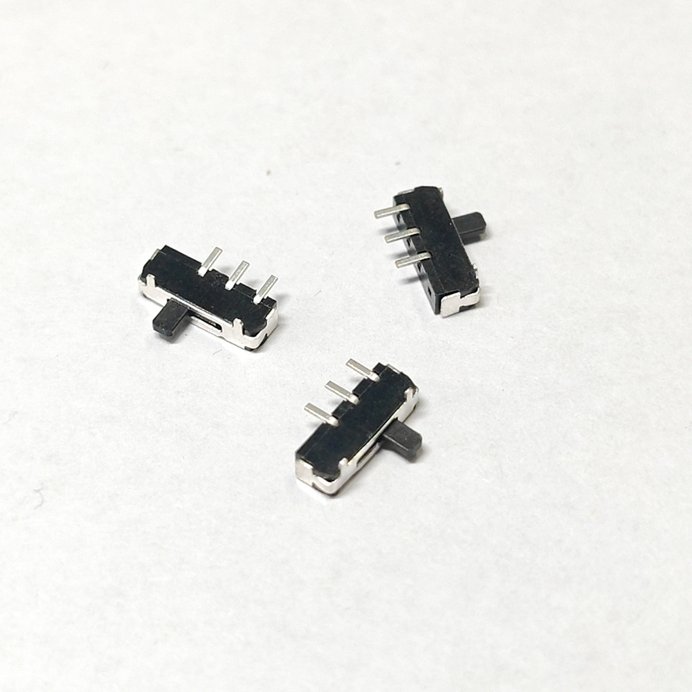 Factory direct sales and wholesale of high-temperature resistant three-foot toggle switches, 2-position surface mount fluctuation switches, and horizontal sliding switches in stock Application Scenario