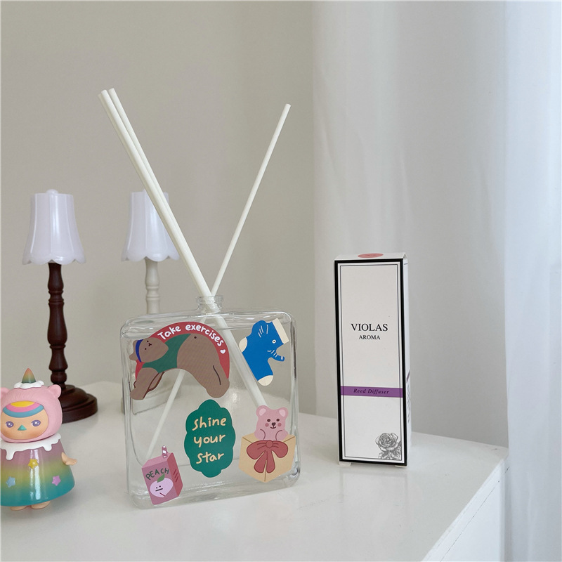 韩国ins清新藤条香薰精油室内持久留香除异味装饰花瓶工艺品礼品详情10