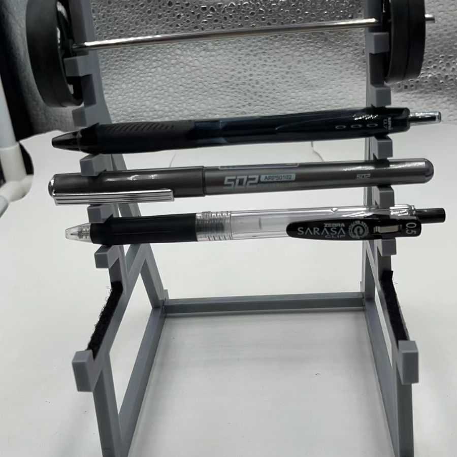 Squat Rack Pen Holder 健身房举重杠铃笔架跨境个性深蹲办公支架细节图