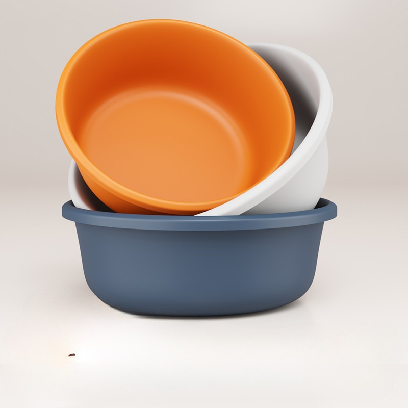 加厚洗脸盆家用塑料学生宿舍可爱面盆磨砂防滑防摔洗衣盆洗菜盆璨