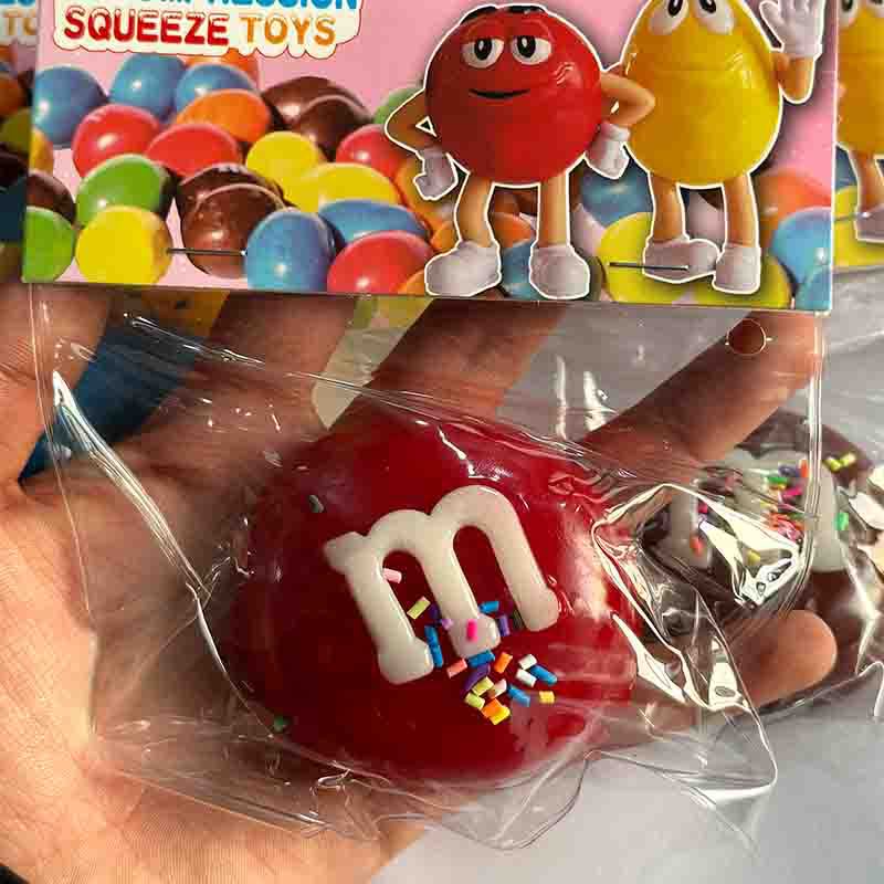 超软MW豆字母创意高颜值捏捏乐玩具减压发泄学生小礼品物捏捏批发详情3