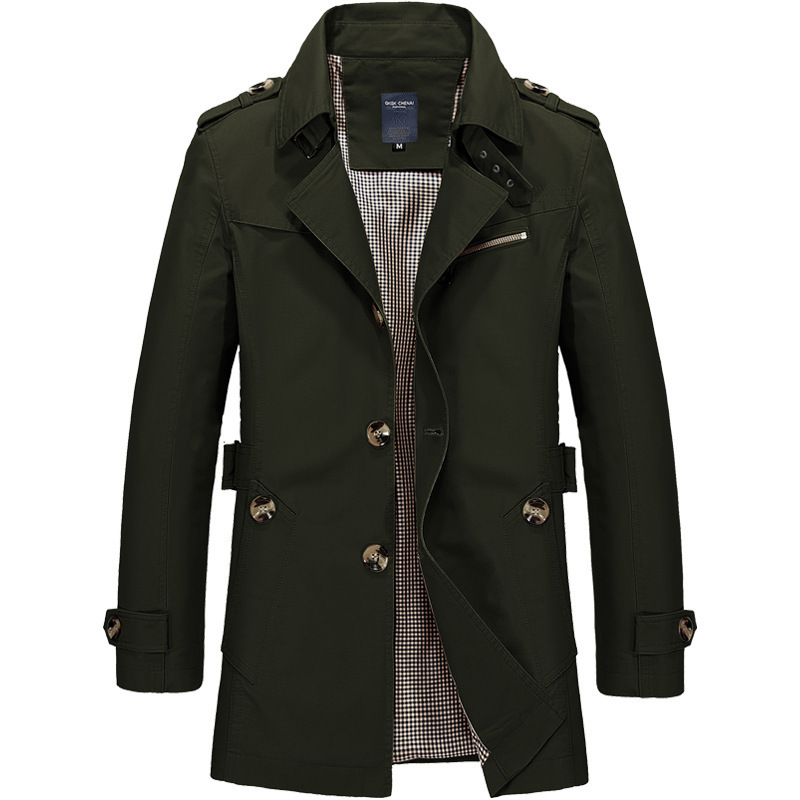 Invierno burst hombre hombre chaquetas trench otoño invierno 2022 algodón tendencia deportes casual lavable abrigos hombre details Picture