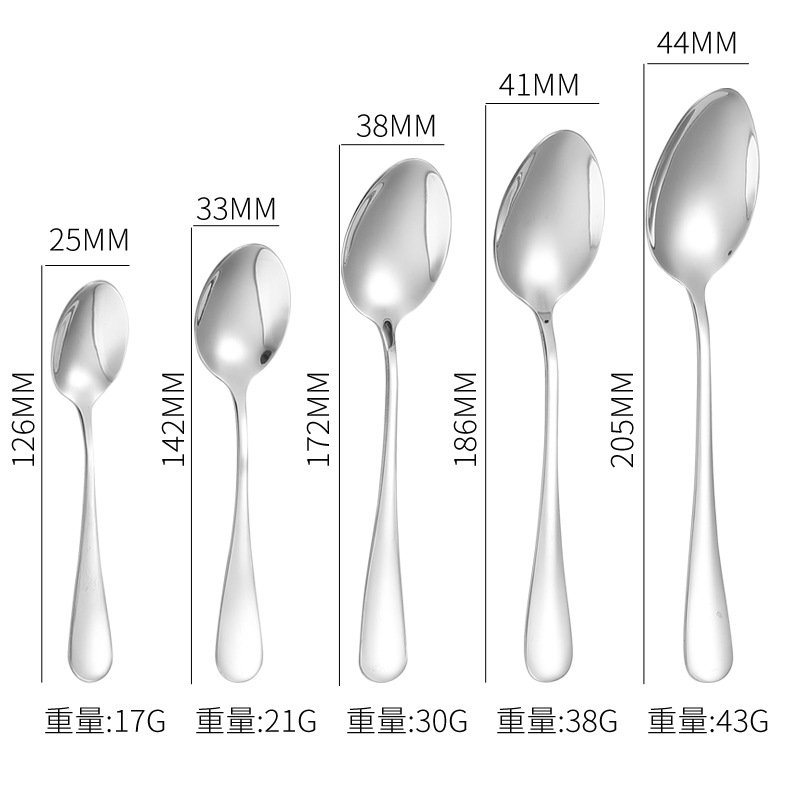 西餐刀、叉、勺实物图
