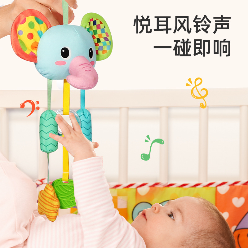 Cross-border newborn bedside bell, baby stroller, educational bed, hanging bed bell, baby comfort hanging toy Application Scenario