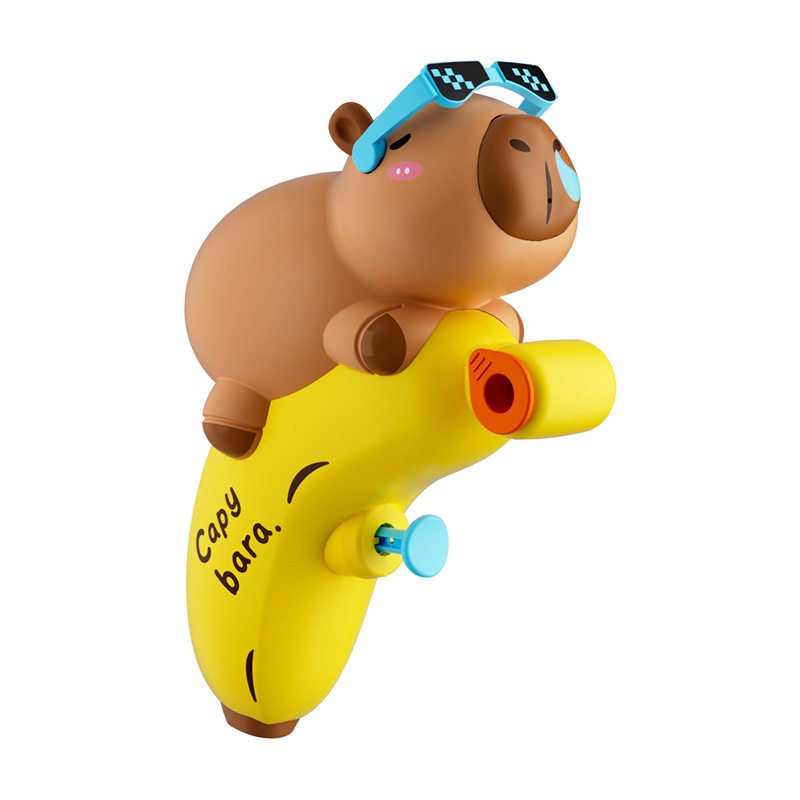 The 2025 new Kapi Capybara water gun children's toy cartoon water gun, a popular toy in the water park, is a bestseller Item Picture