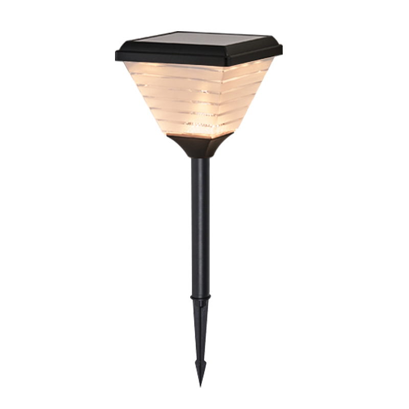 Solar Lawn Light Modern Simple Aluminum Courtyard Garden Waterproof Led Plug-In Light Green Landscape Light Cross-Border Item Picture