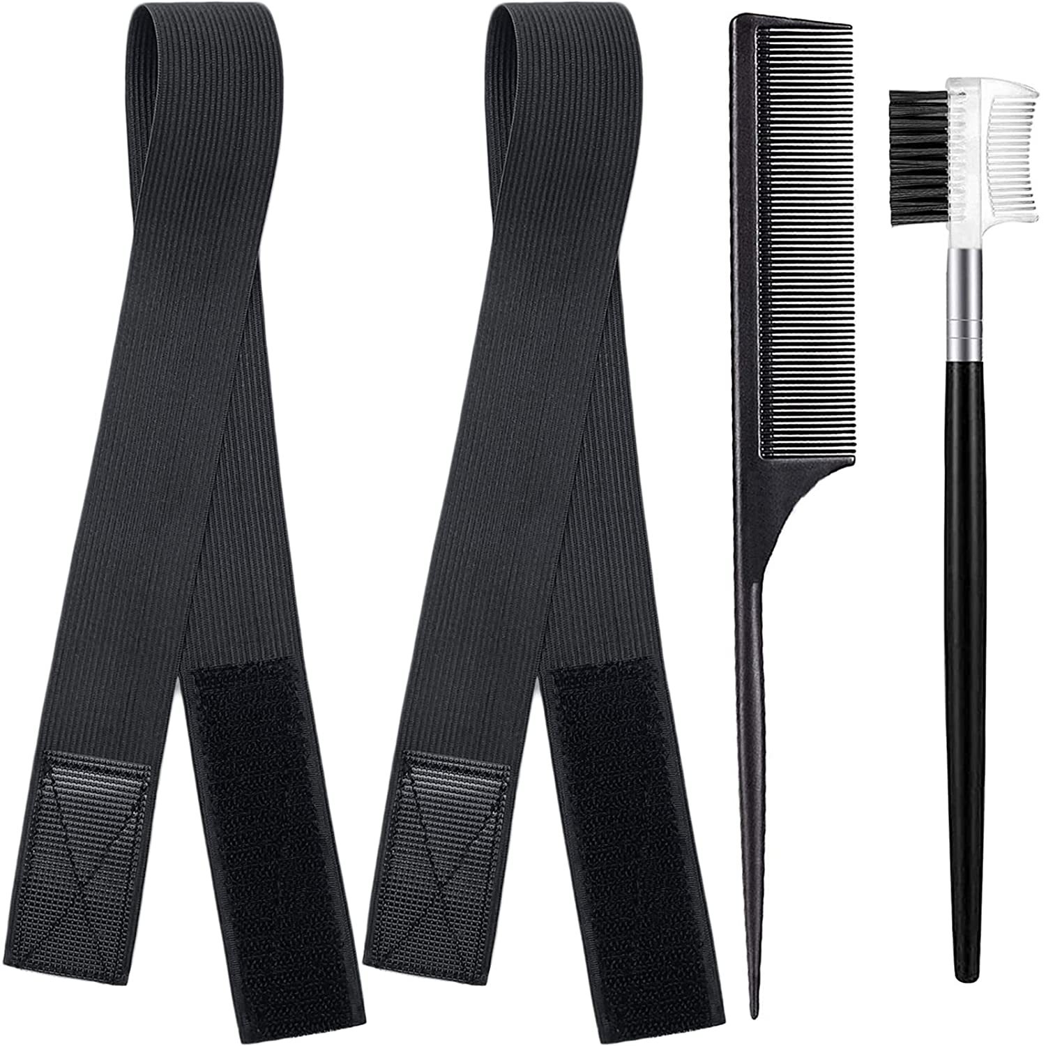 wig/elasti/band白底实物图