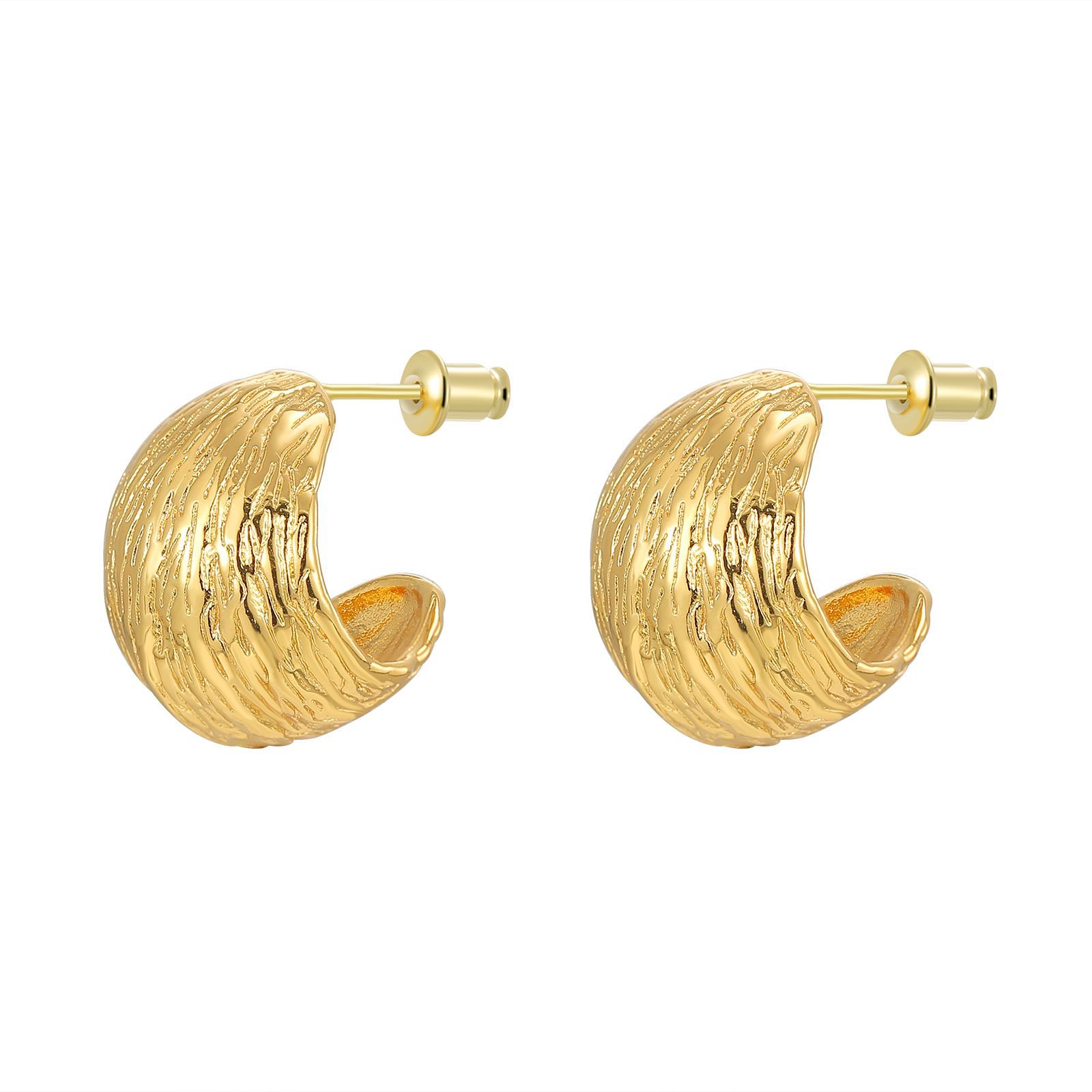 Dongdaemun Crescent Earrings, a minimalist and retro French women's earrings with a cold style, exude a sense of luxury and become a popular cross-border accessory Application Scenario