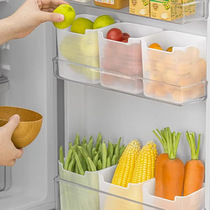 Multifunctional refrigerator side door storage box division division box Kitchen classification storage box Food grade cold storage box