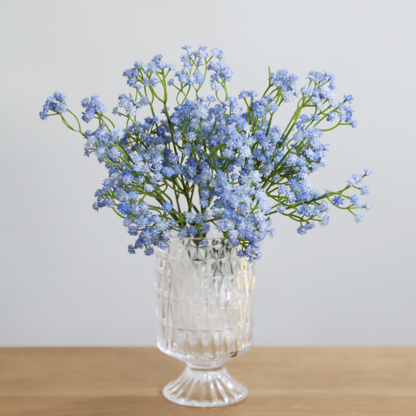 满天星仿真花135头软胶满天星插花瓶花家居婚庆装饰手捧花氛围花详情4