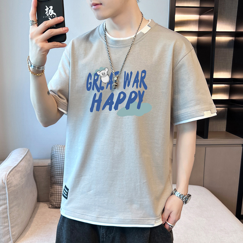 T恤/短袖/t恤男士短袖潮流/服装/体恤男士短袖潮流细节图