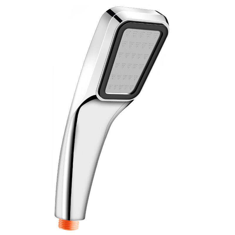 花洒喷头/淋浴喷头/花洒/花洒头/沐浴露乳液按压泵头白底实物图