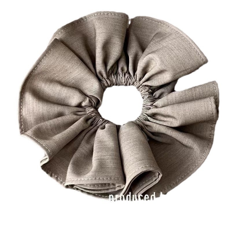 Autumn and winter extra-large large intestine hair band, Korean high-end high-elasticity rubber band hair tie, ladies' hair tie, hair accessory Item Picture