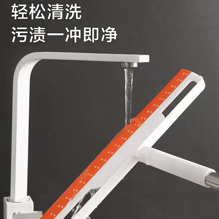 Magic Scraping Silicone Floor Cleaning Household Mop Toilet Bathroom Toilet Wiper Magic Broom details Picture