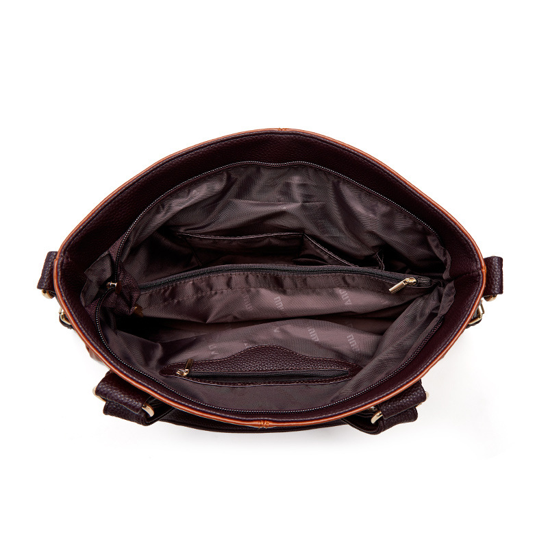 2023 Large Bag Advanced Sense Large Capacity Crossbody Bag Fashion Handbag Women's Single Shoulder Tote Bag A Piece Of Hair Item Picture