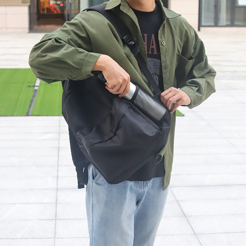 2023 nuevo hombre al aire libre commuter backpack transfronterizo al por mayor simple mochila versión coreana para estudiantes de gran capacidad mochila escolar details Picture