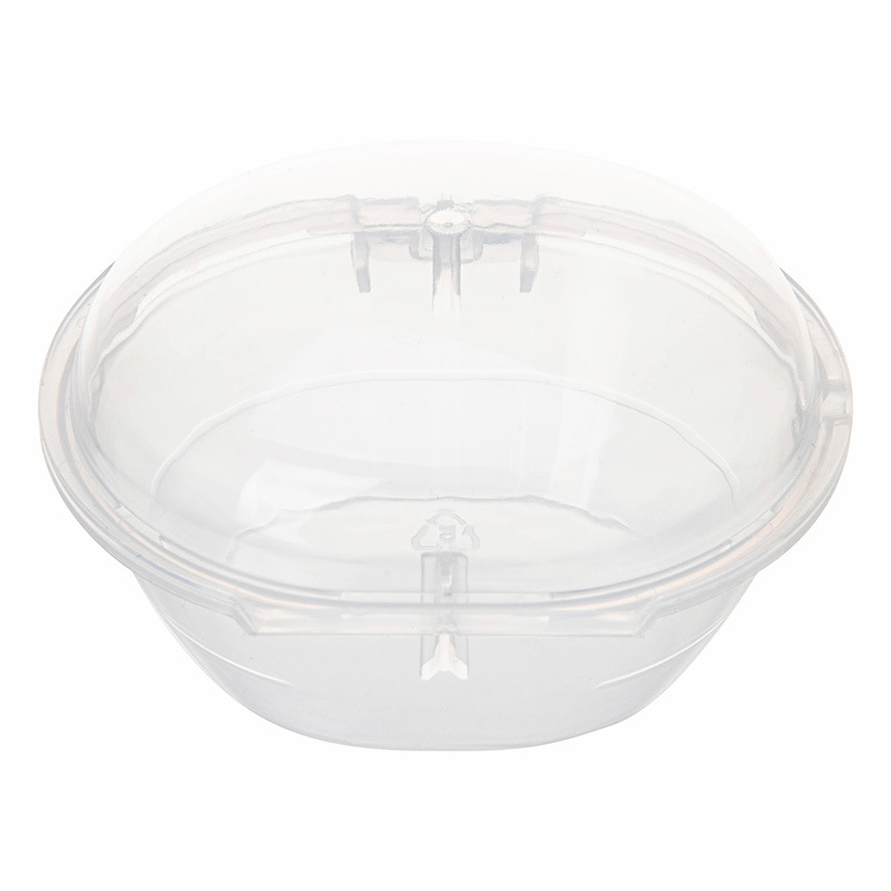 Pacifier Box Pp Storage Box Portable Dust Proof Storage Box A Single Transparent Plastic Container Specification drawing