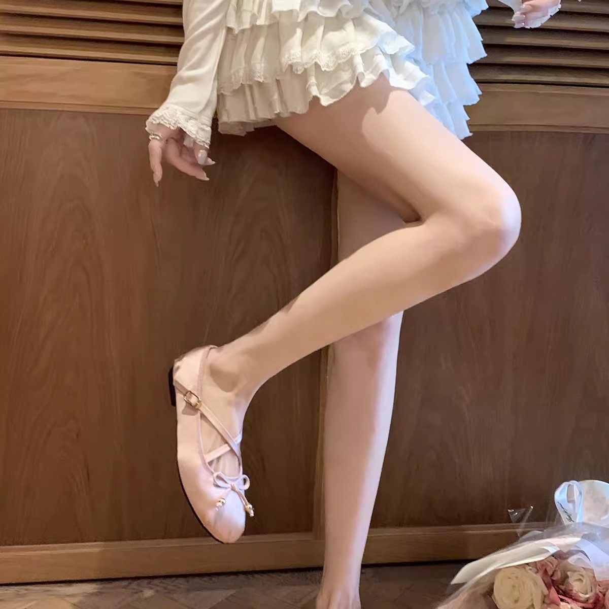 布鞋/登山鞋/皮鞋女士舒适/鞋子女2021韩版/12厘米高跟鞋产品图