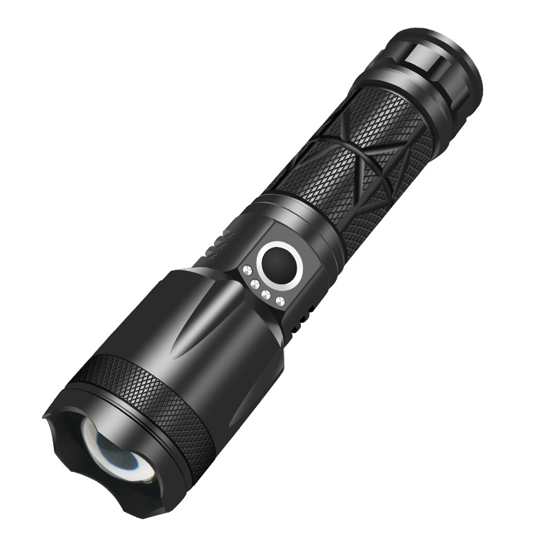 Flashlight Strong Charging Super Bright Outdoor Long Shot Small Mini Portable Multi-Functional Home Ultra Long Life White Laser Item Picture