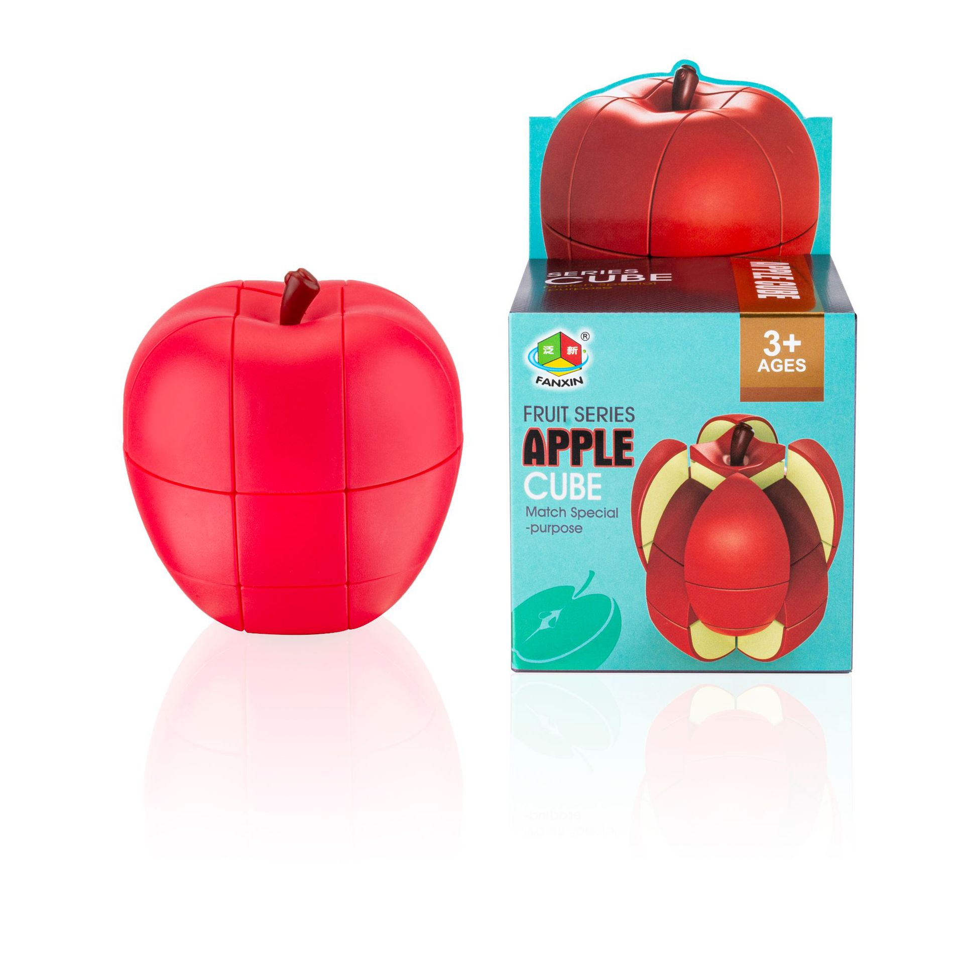 Cubo mágico de manzana juguete cubo mágico de 3 órdenes puzzle cubo mágico alienígena Application Scenario